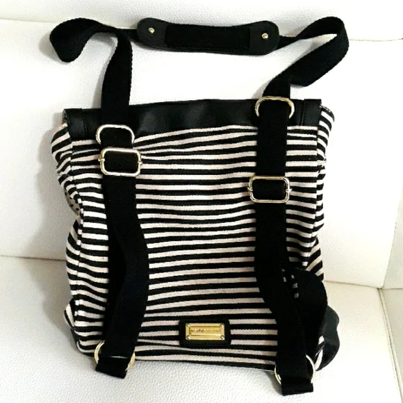 COPY - Madden Girl Striped convertible backpack - Picture 7 of 9